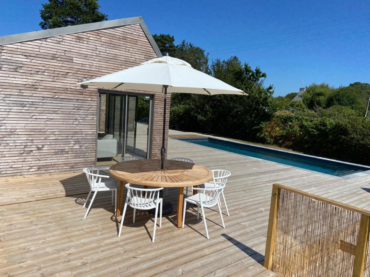 Magnifique Villa Avec Piscine, A 5 Min Des Plages Landunvez 외부 사진